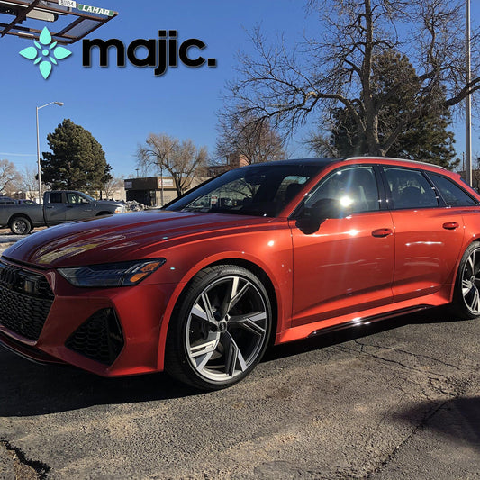 Audi Aventurine Orange Paint (2487)