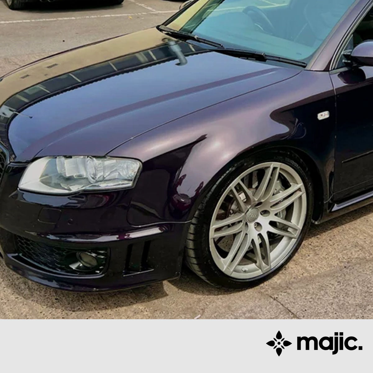 Audi Black Cherry Paint (LZ9X)