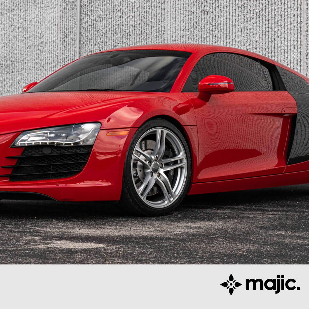 Audi Brilliant Red Paint (LY3J)