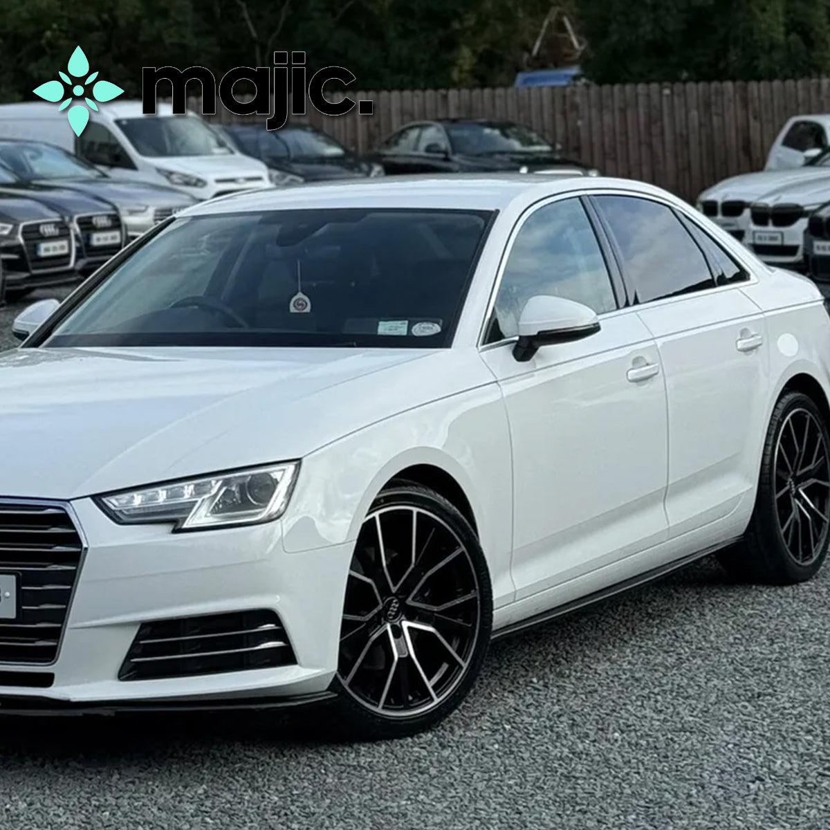 Audi Candy White Paint (B9A)