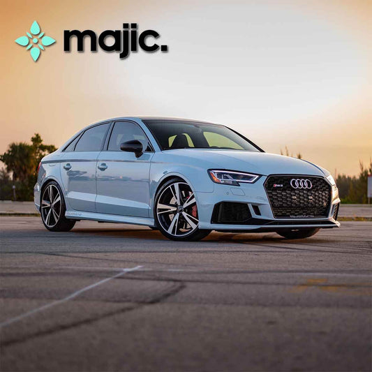 Audi Cumulus Blue Paint (LX5A)