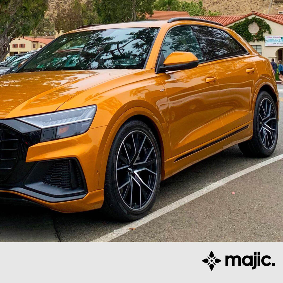 Audi Dragon Orange Paint (LY2Y)