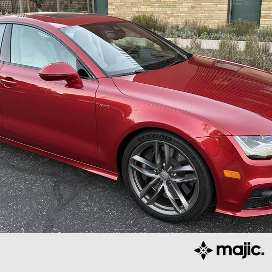 Audi Garnet Red Paint