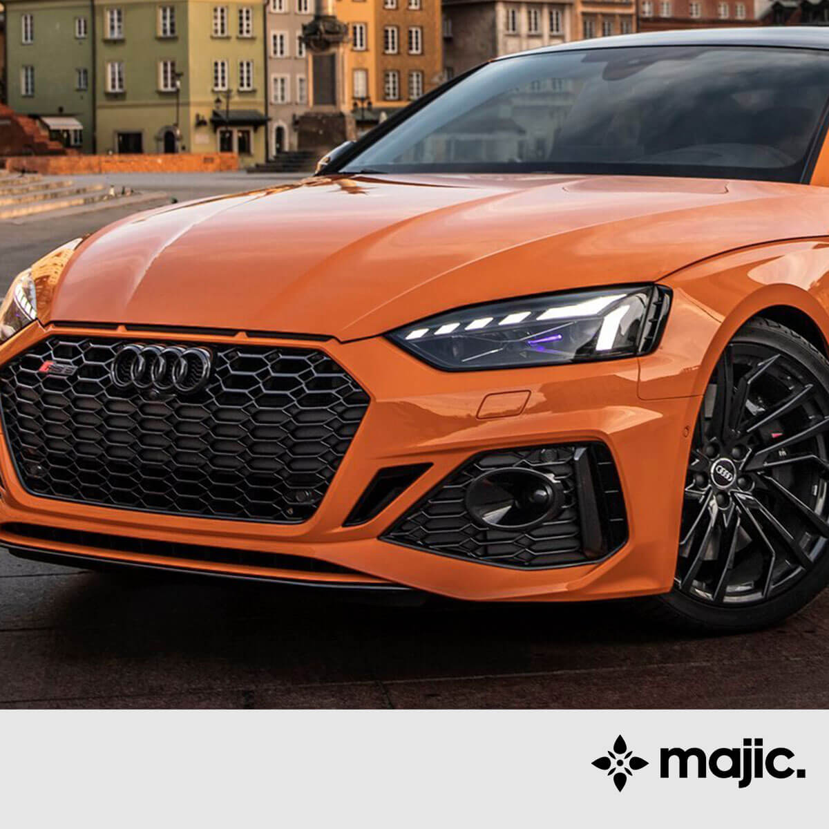 Audi Glut Orange Paint