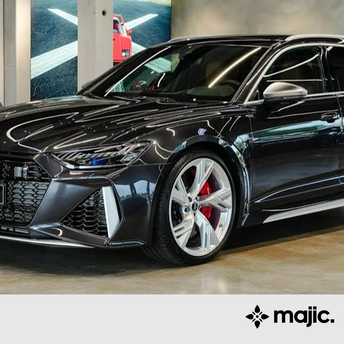 Audi Gris Aster Grey Paint (YJMO)