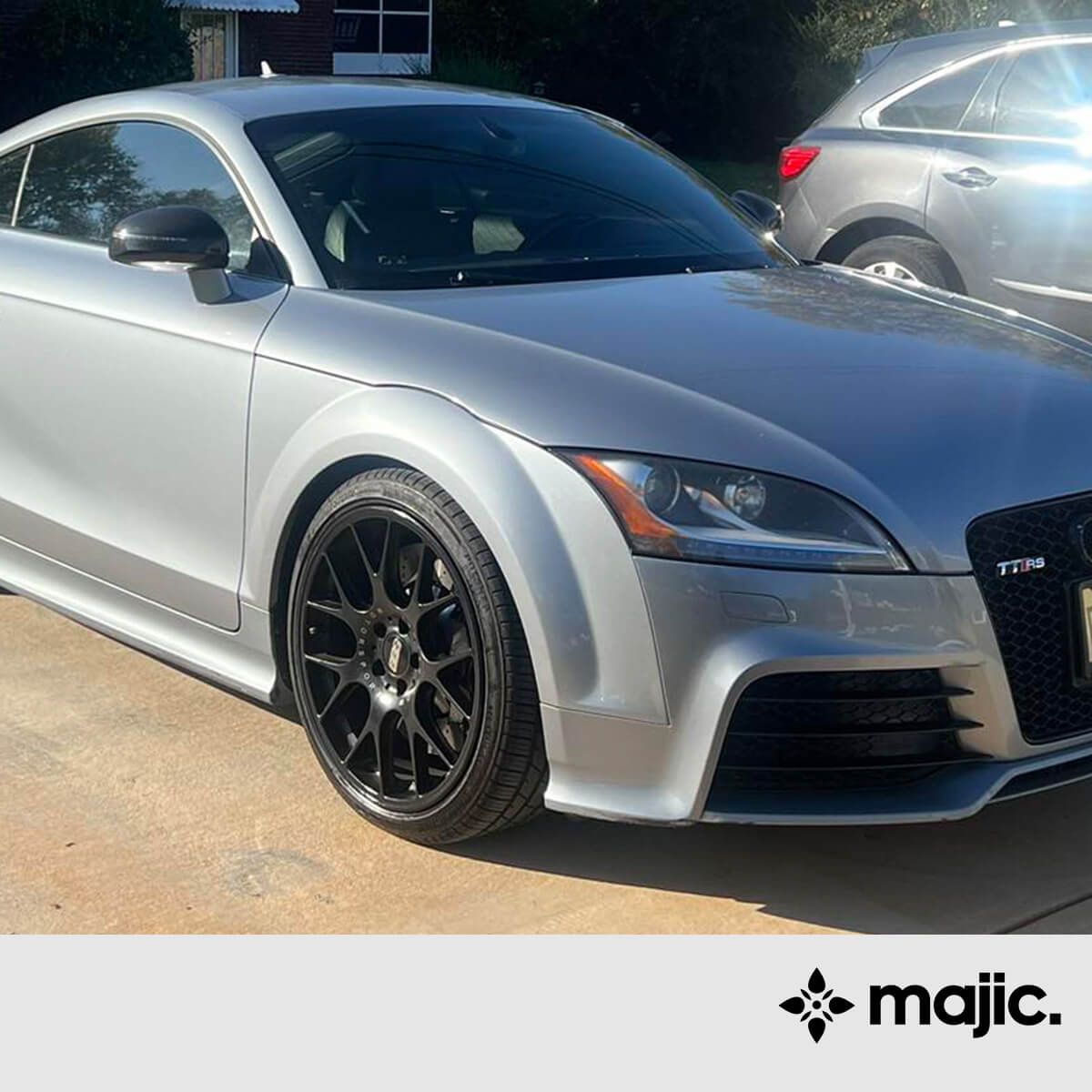 Audi Monza Silver Paint (LX7V)