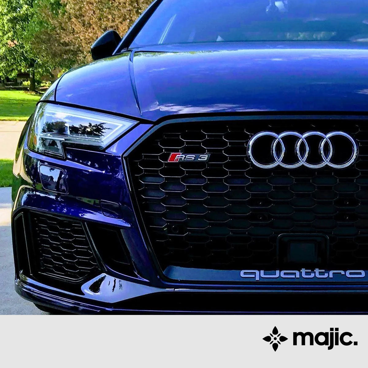 Audi Mystic Blue Paint (0032)