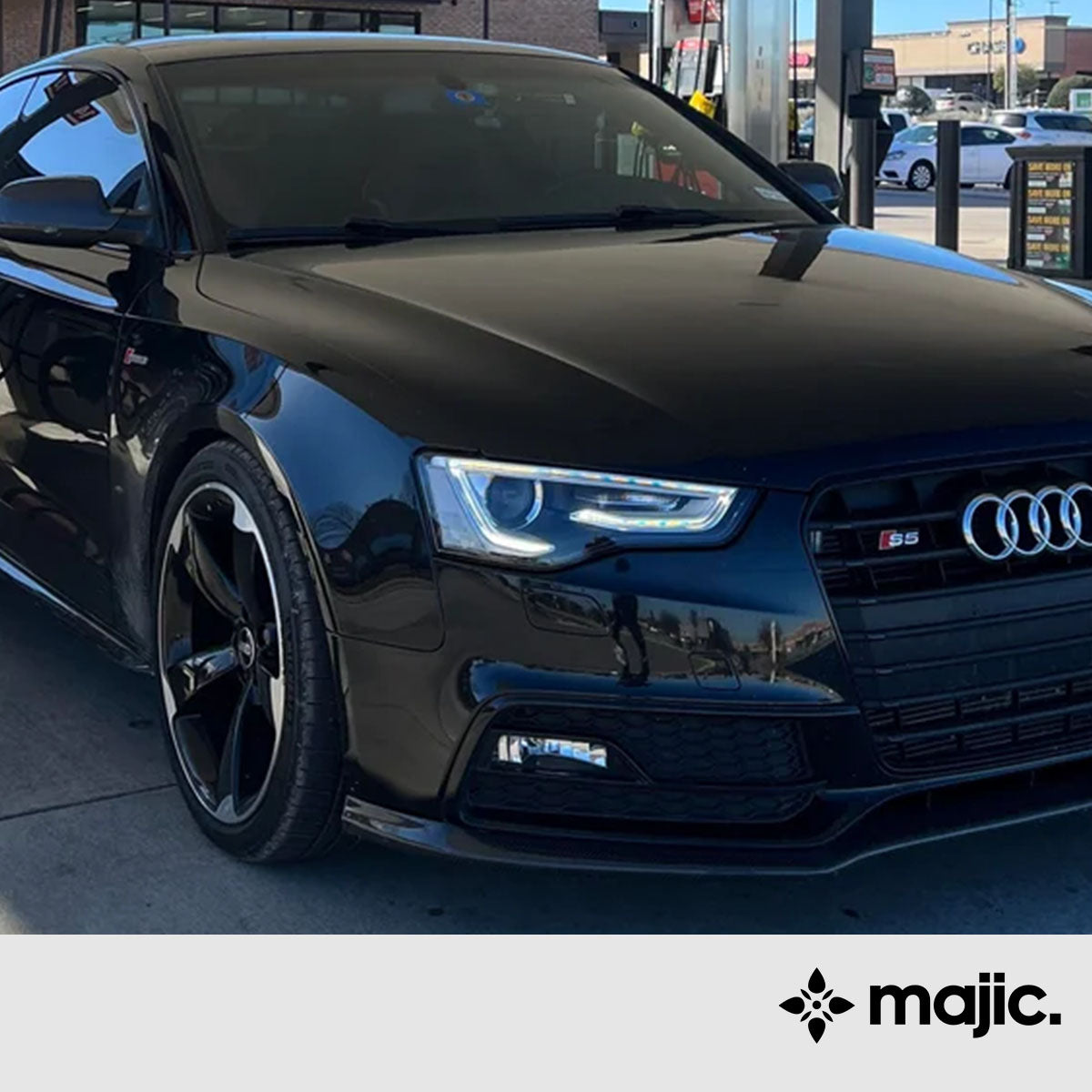 Audi Phantom Black Paint