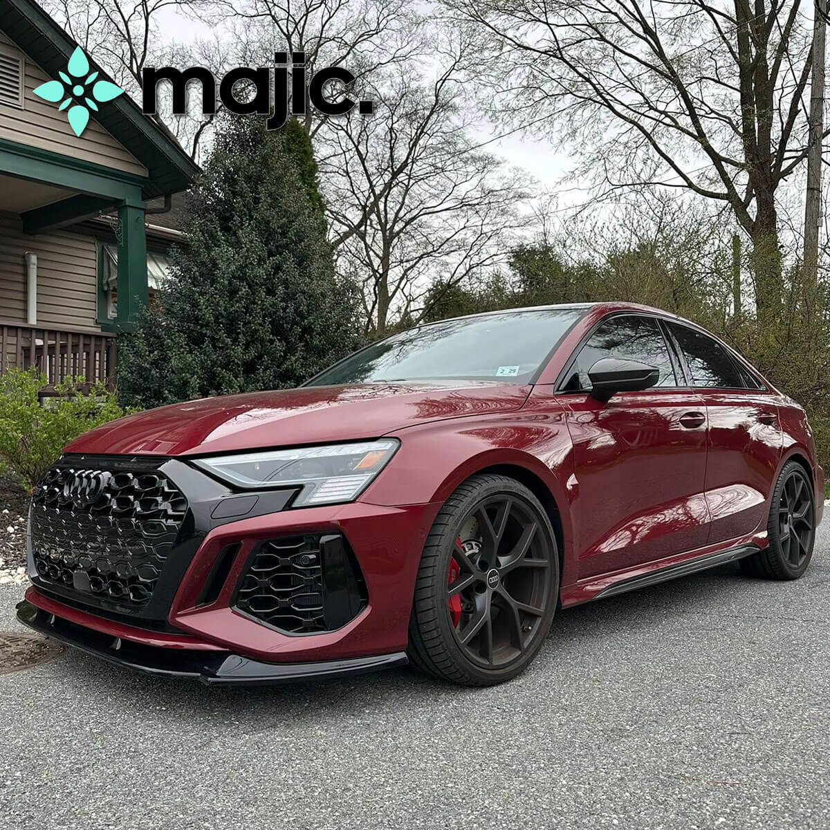 Audi Piemont Red Paint (Z3H)