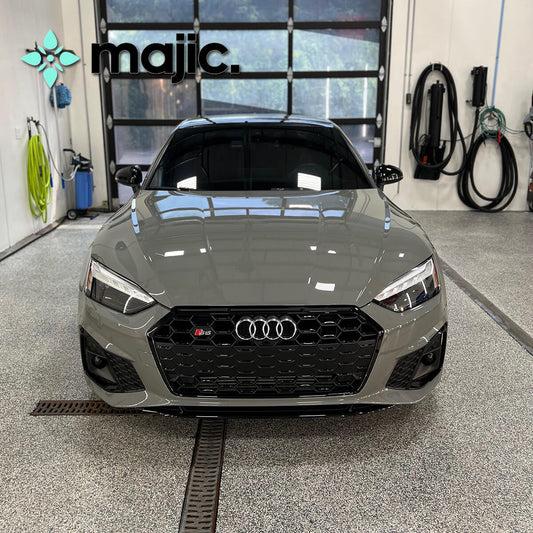 Audi Quantum Grey Paint (LX7B)