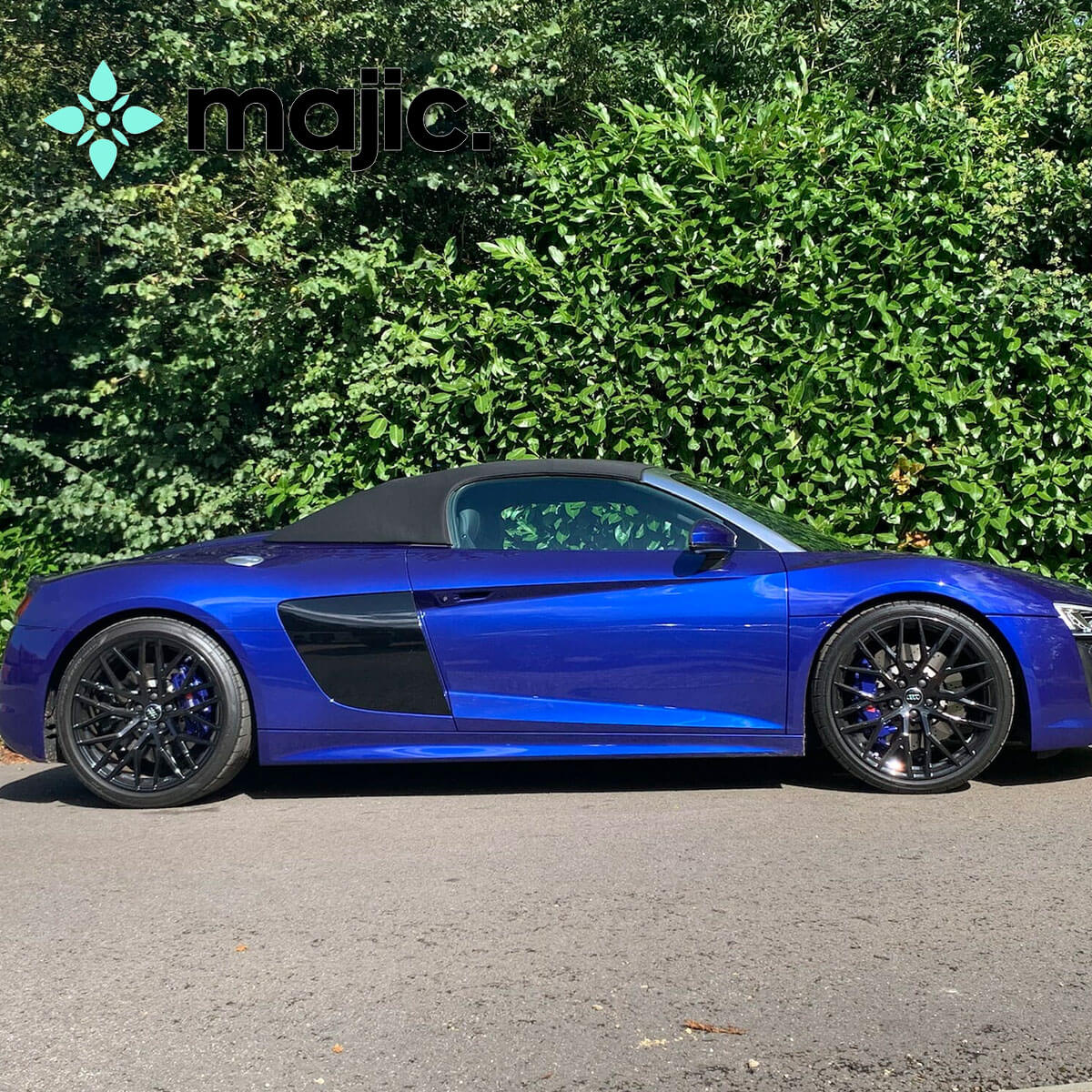 Audi Racing Blue Paint