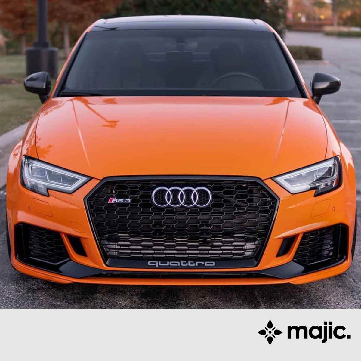 Audi Solar Orange Paint