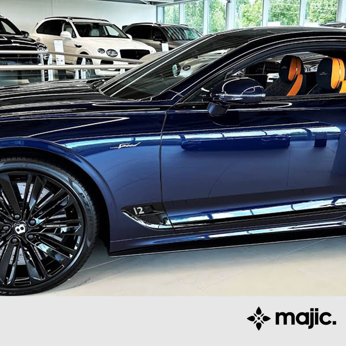 Bentley Peacock Blue Paint (6506)