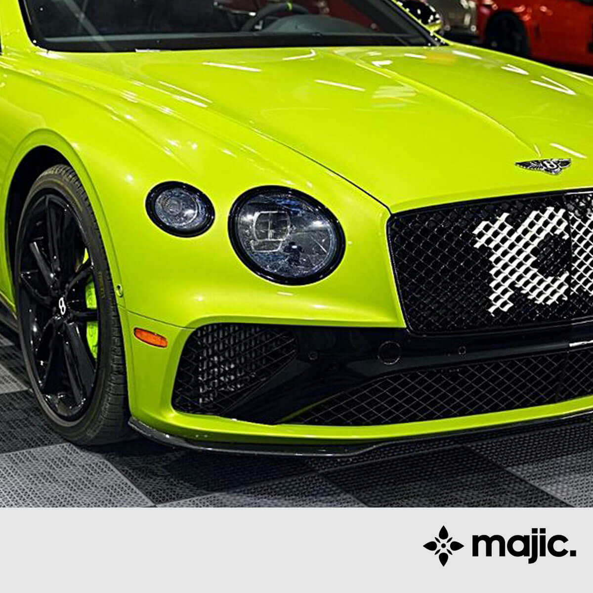 Bentley Radium Green Paint (6640)