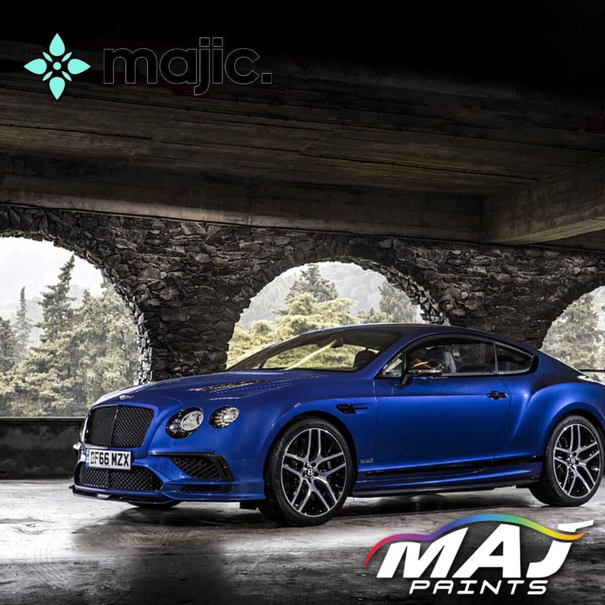 Bentley Moraccan Blue Paint