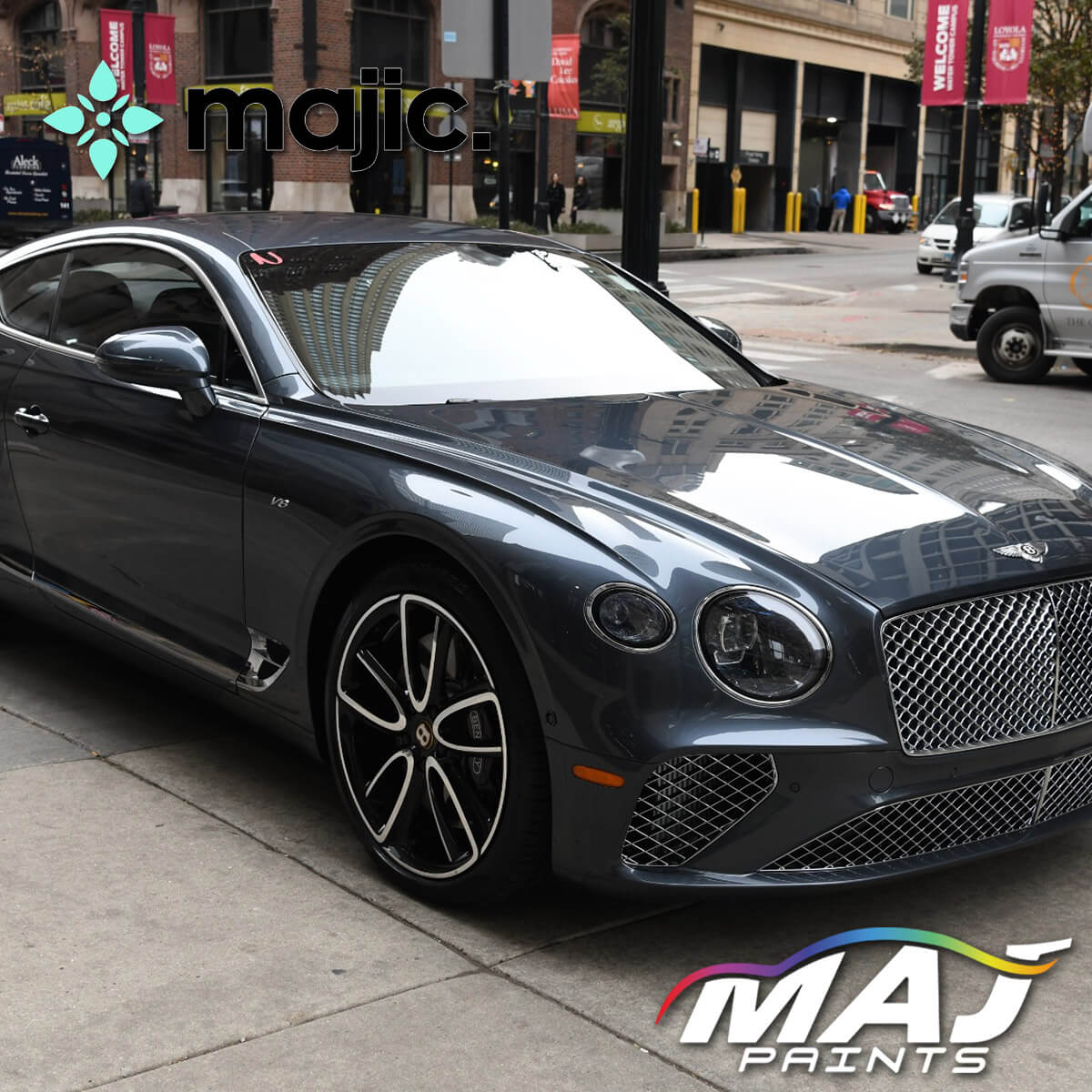 Bentley Thunder Grey Paint