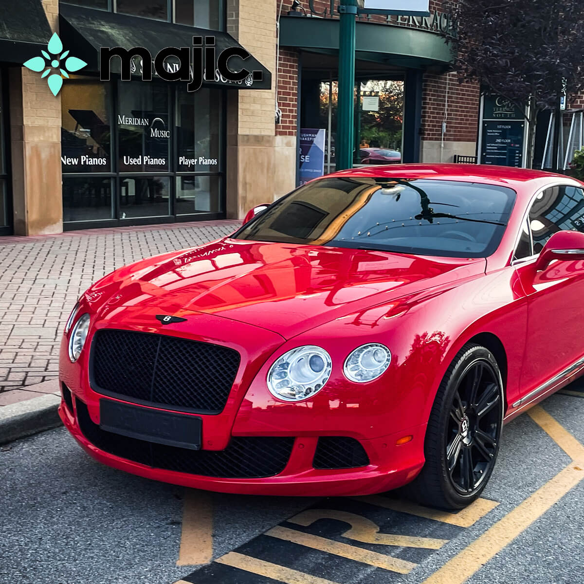 Bentley Umbrian Red Paint