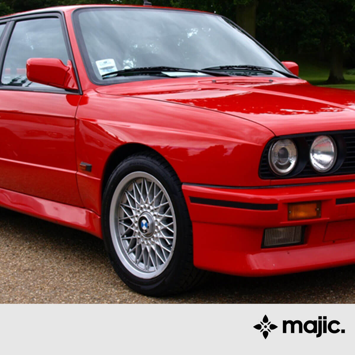 BMW Brilliant Red Paint (308)