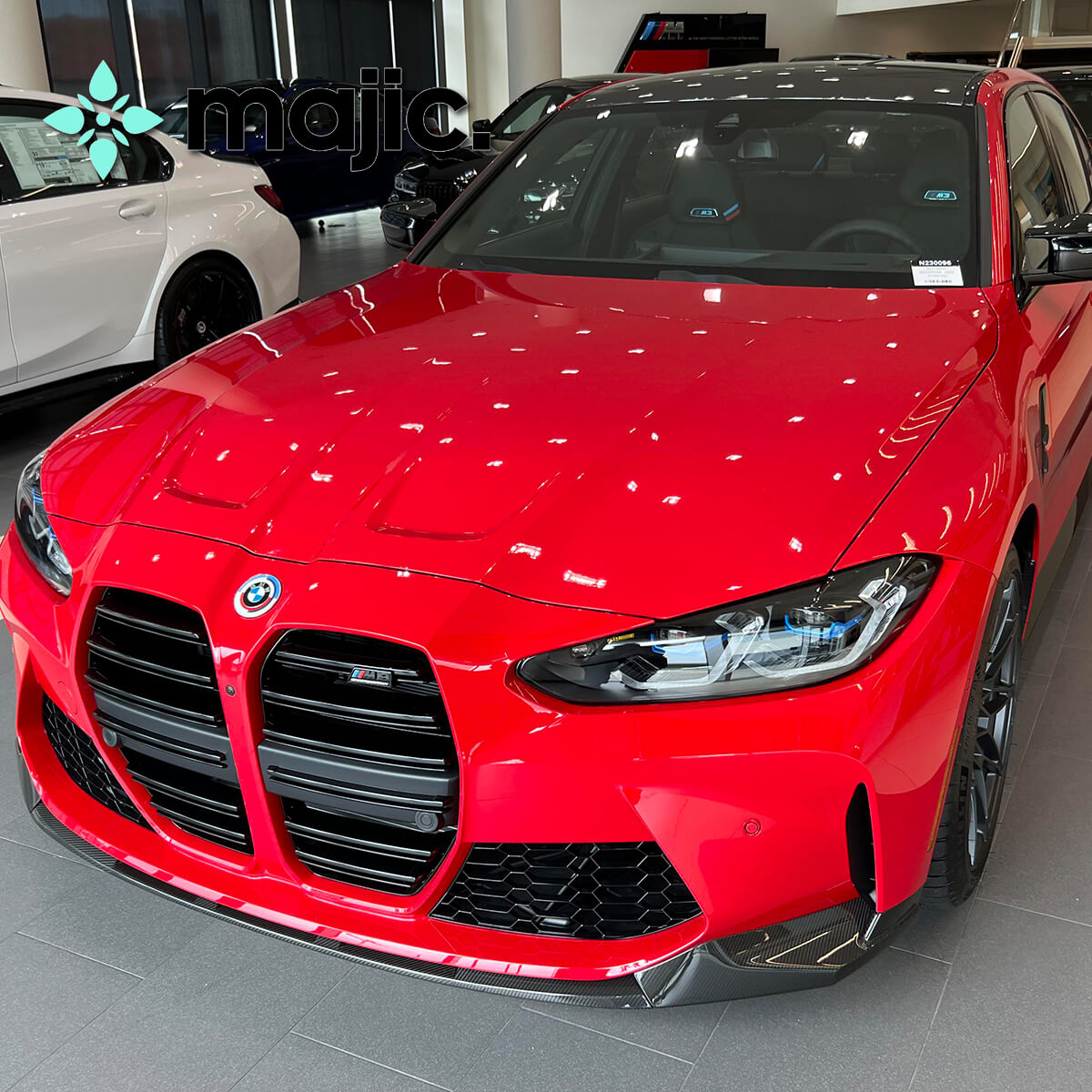 BMW Cinabar Red Paint (138)