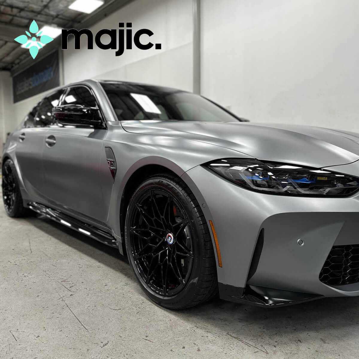 BMW Frozen Grey Paint (U83)