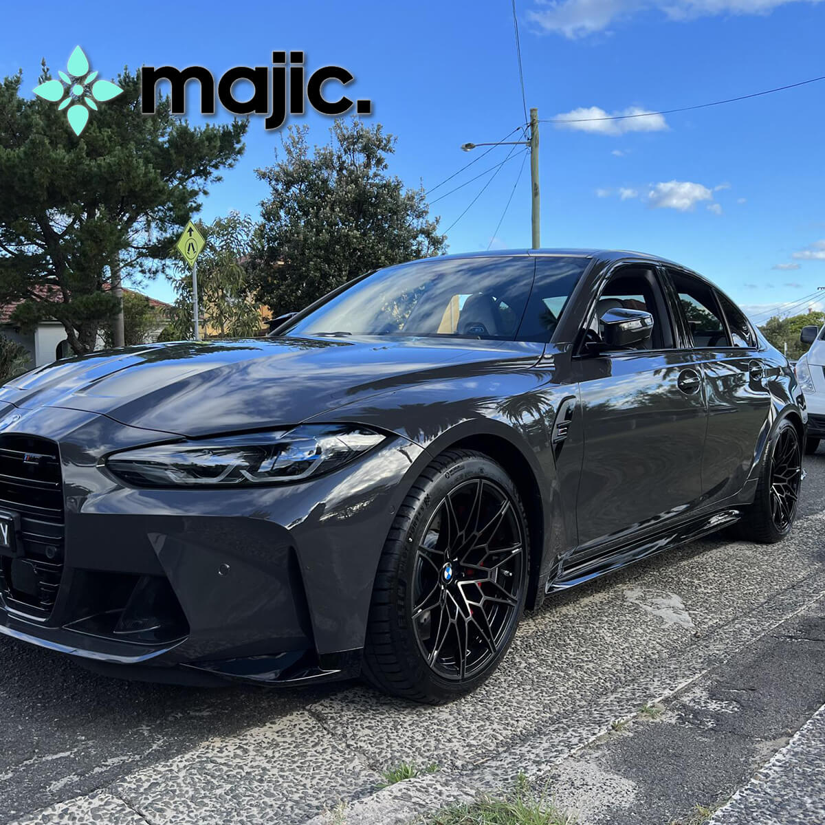 BMW Grey Black Paint (490)