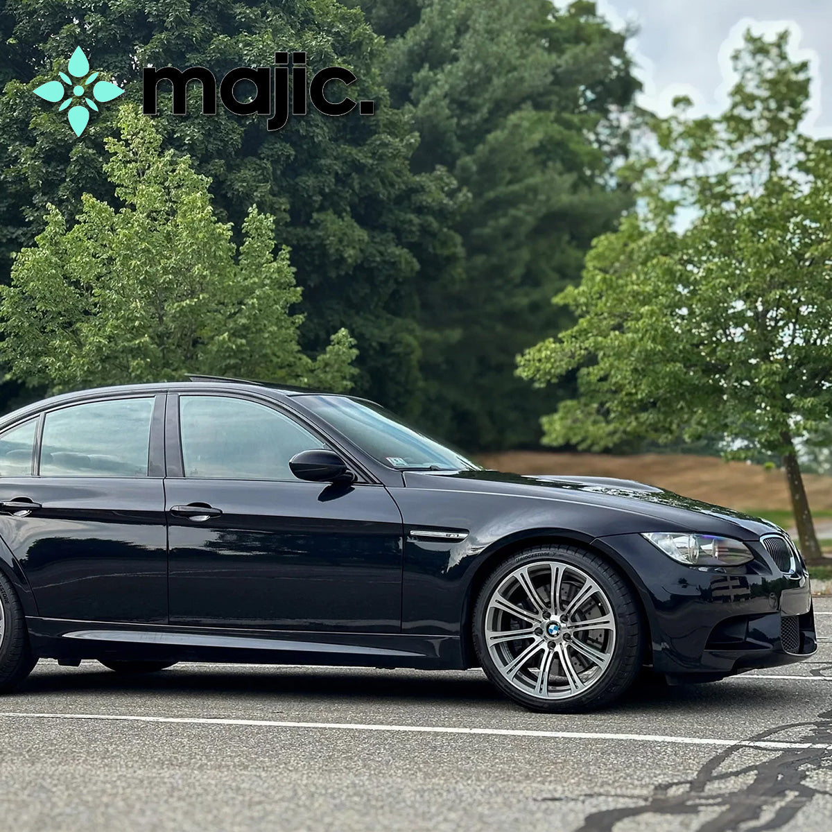 BMW Jerez Black Metallic Paint (A73)