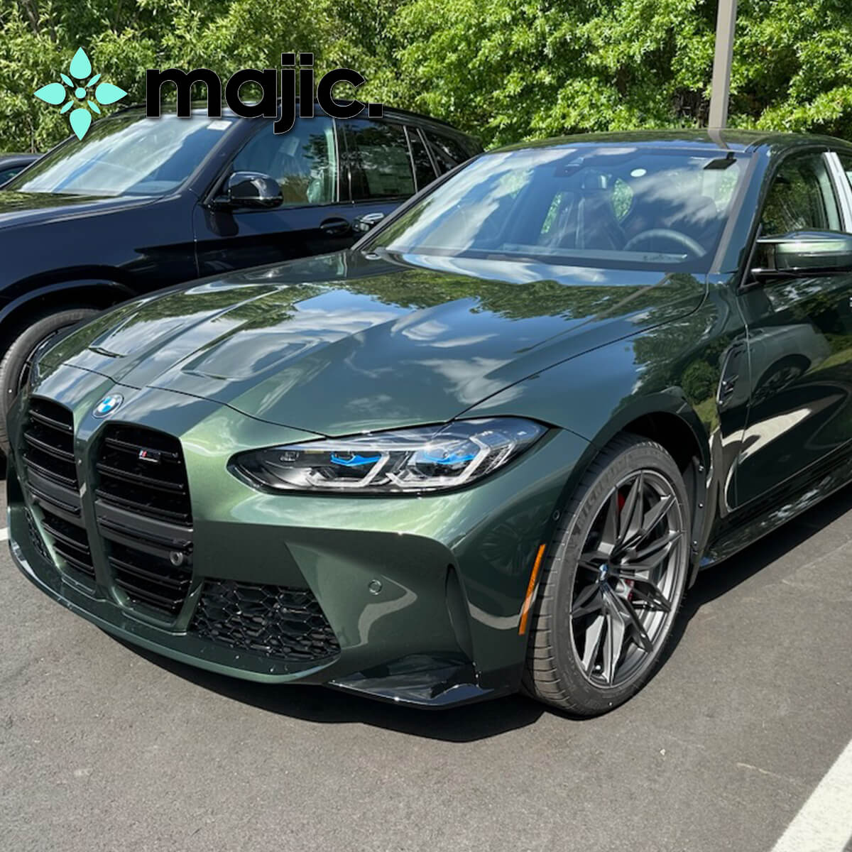 BMW Malachite Green II Paint (P85)