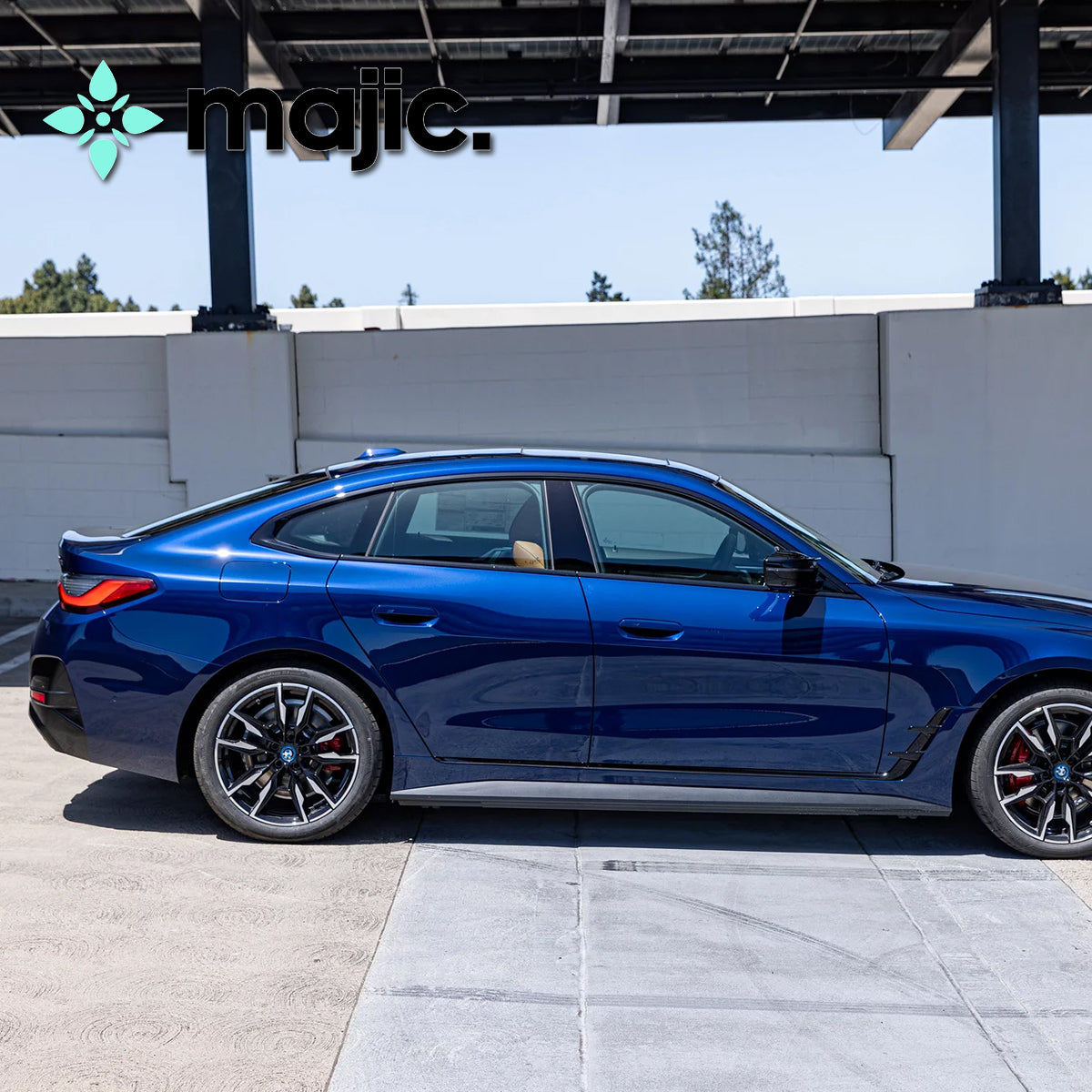 BMW Mauritius Blue Metallic Paint (287)