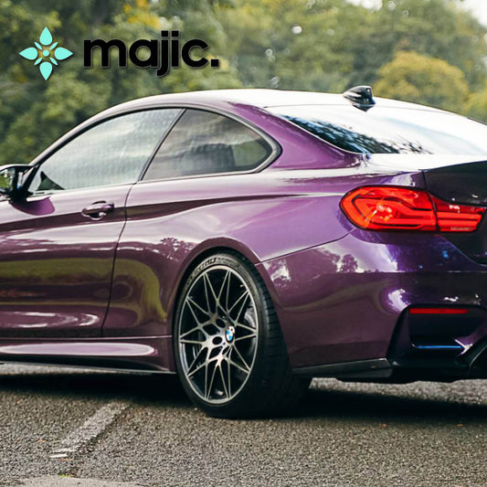 BMW Purple Silk Metallic Paint (R61)