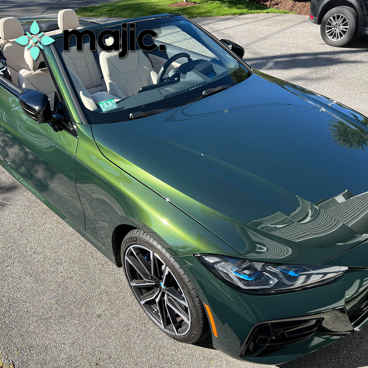 BMW Sanremo Green Metallic Paint (C4E)