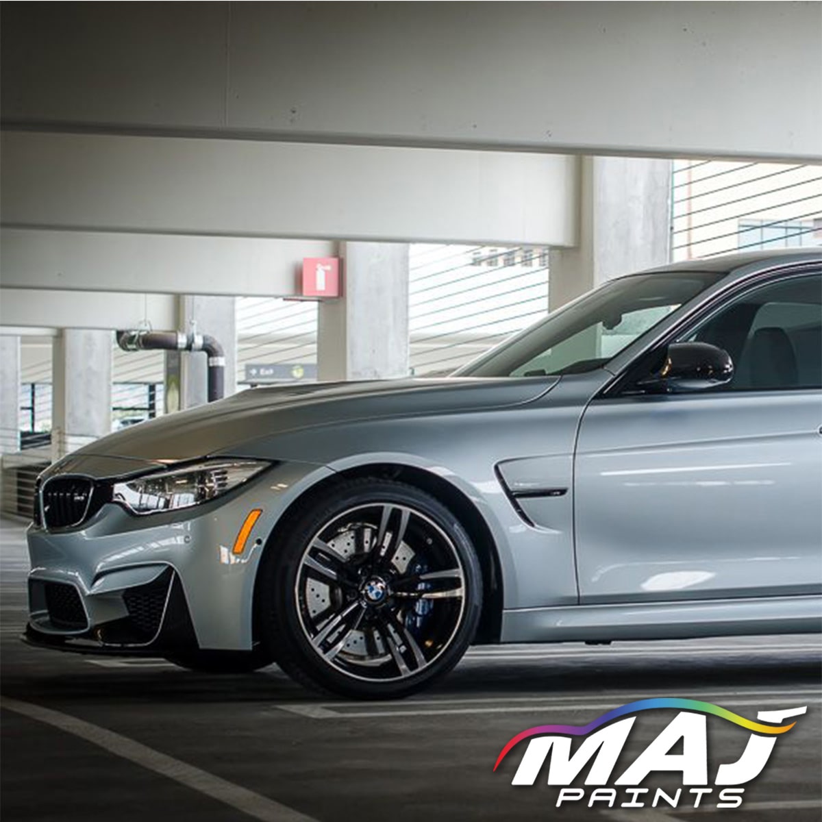 BMW Silverstone II Silver Paint