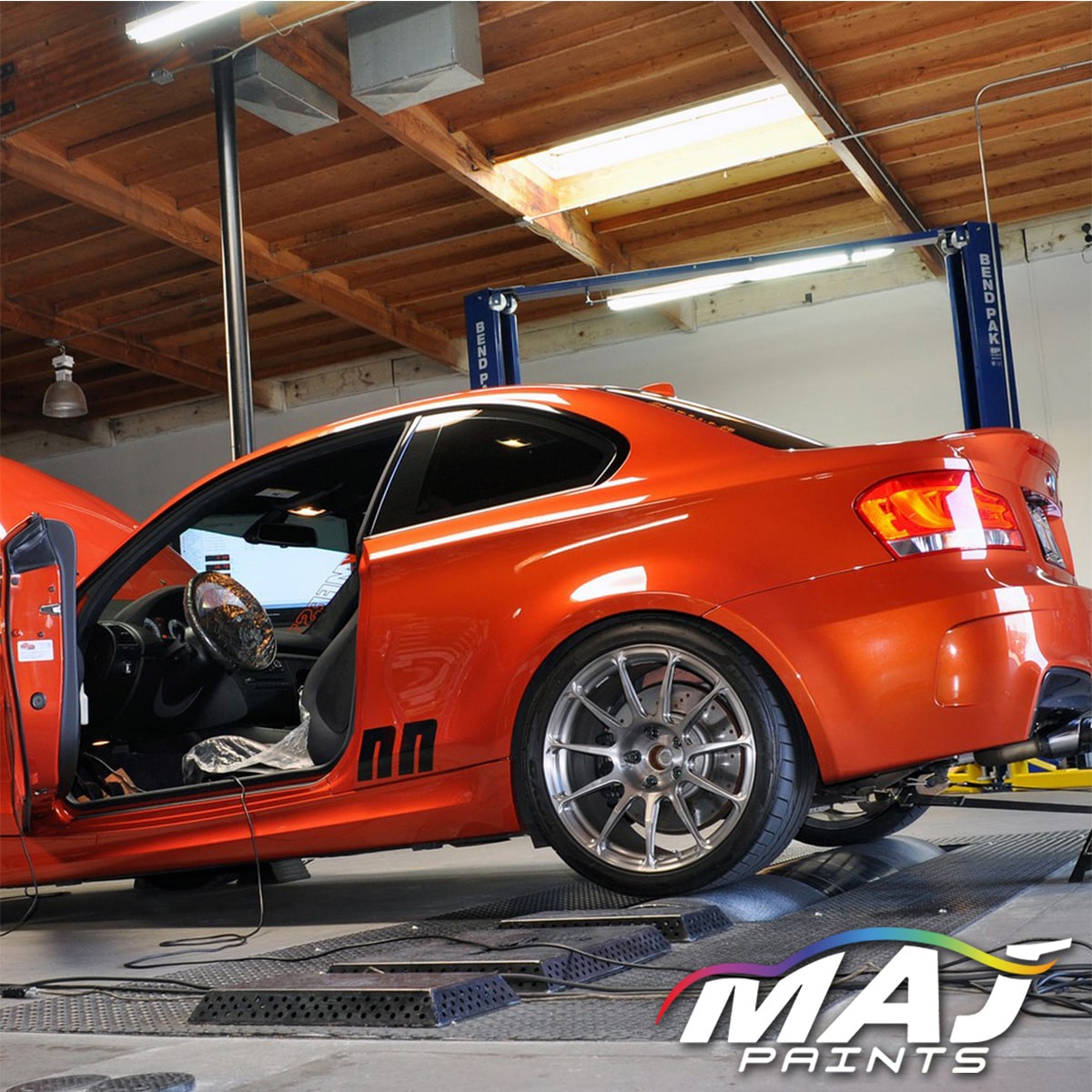 BMW Valencia Orange Paint