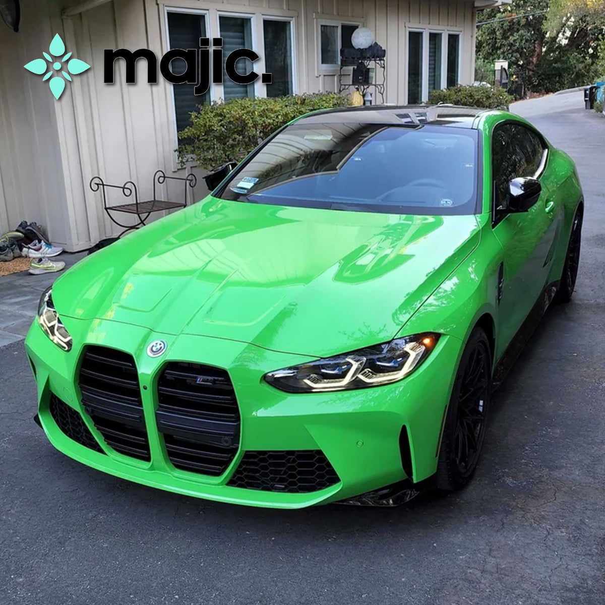 BMW Verde Mantis Green Paint (P5N)