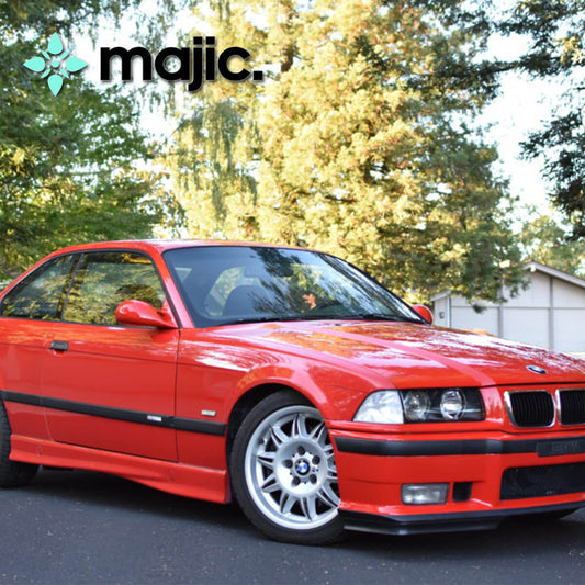 BMW Hellrot Bright Red Paint