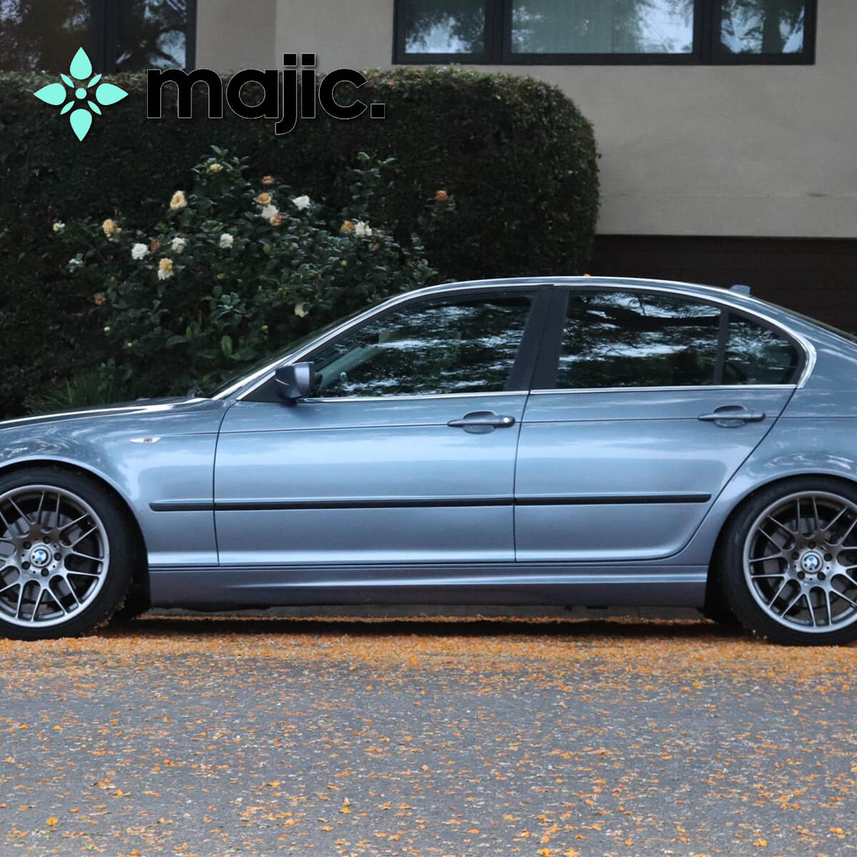 BMW Steel Blue Paint