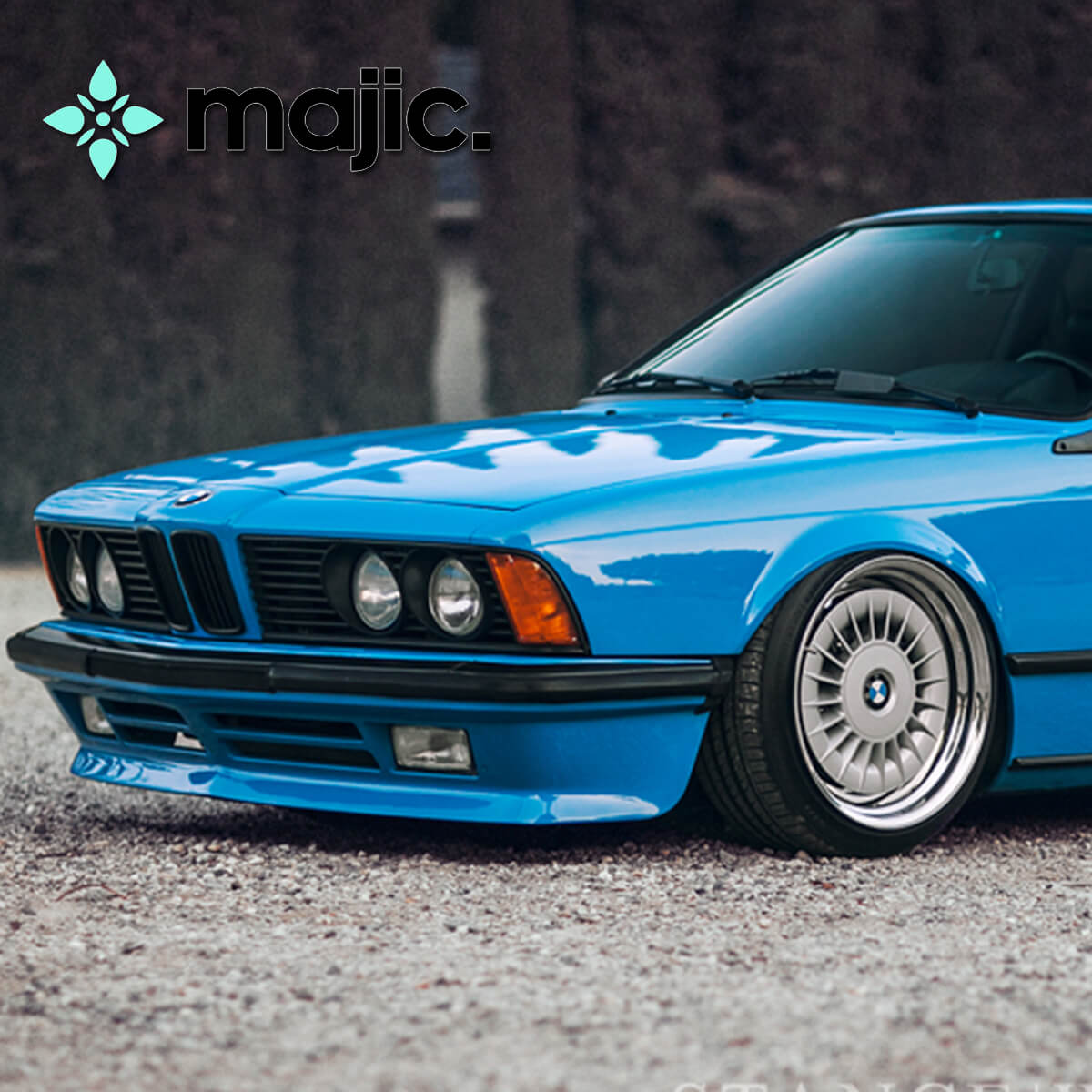 BMW Bayrisch Blue Paint