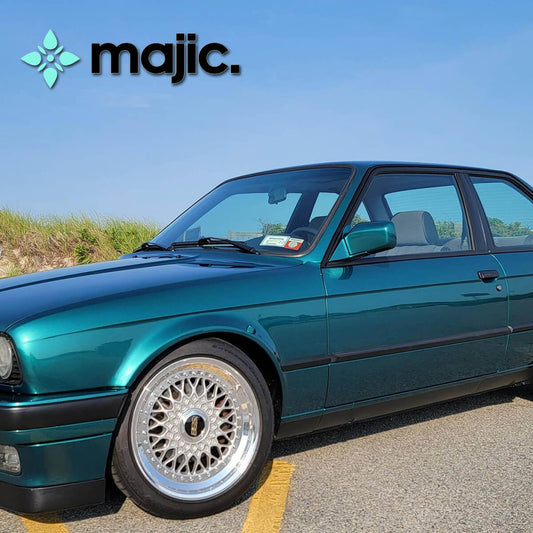 BMW Laguna Green Paint