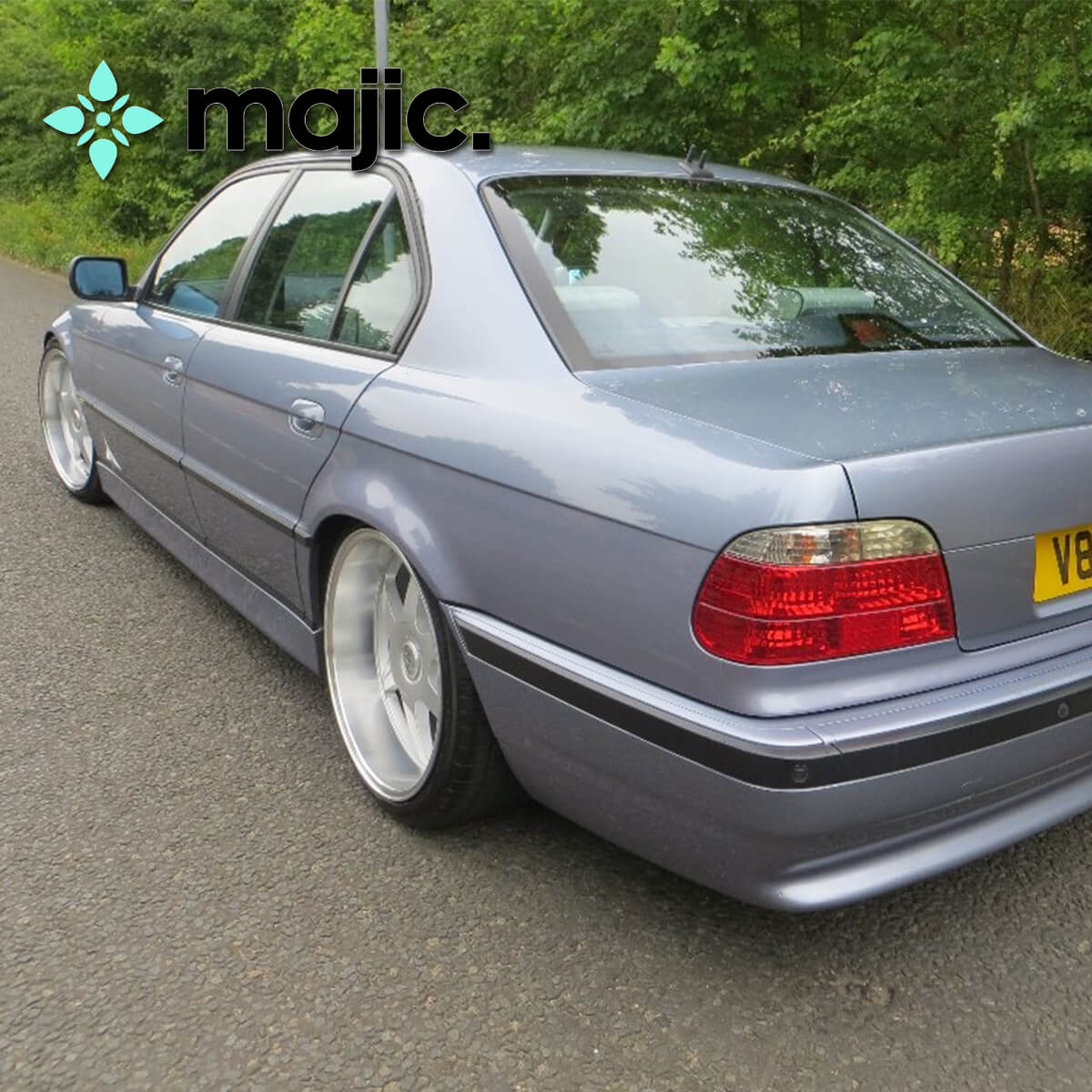 BMW Samoa Blue Paint
