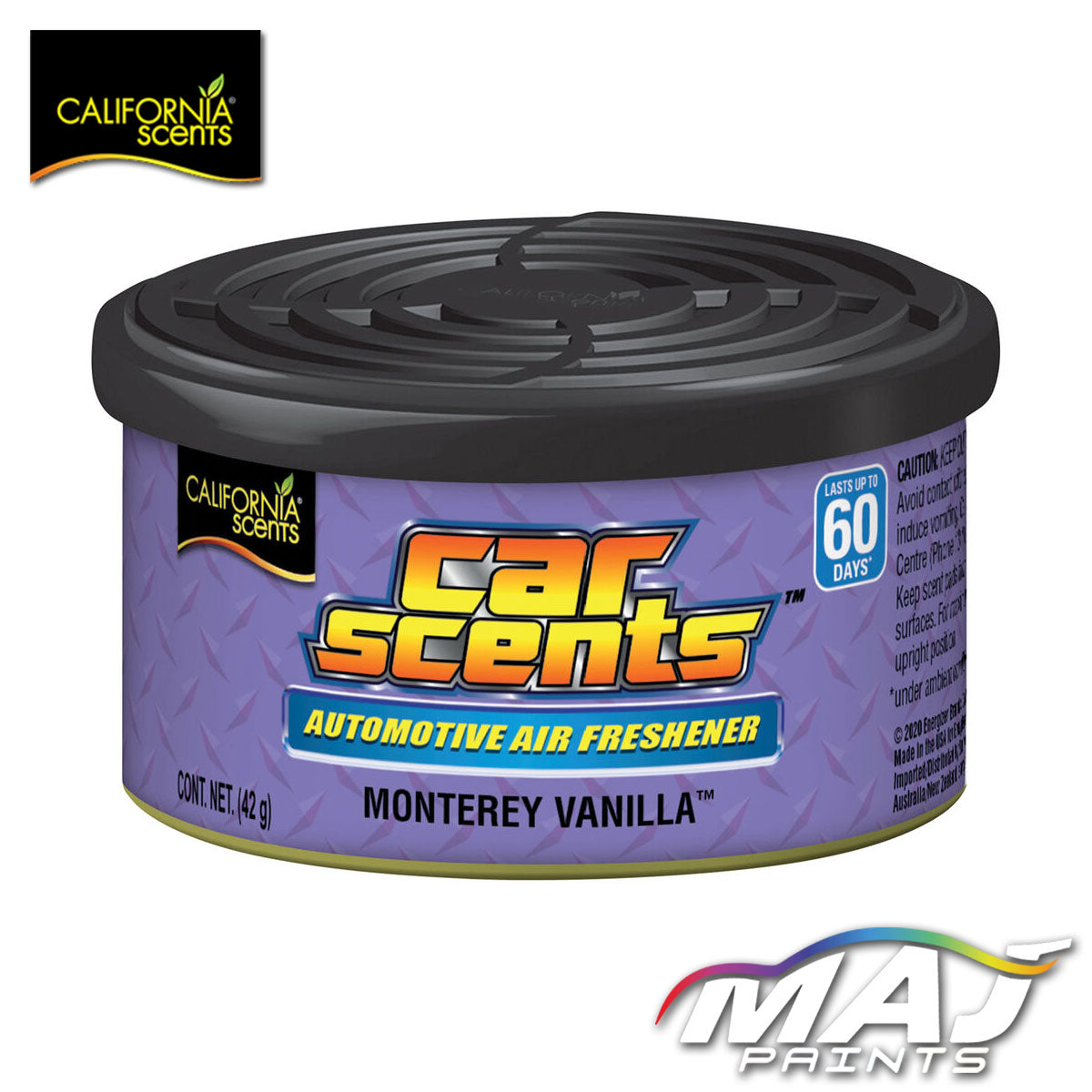 California Scents Monterey Vanilla Air Freshener