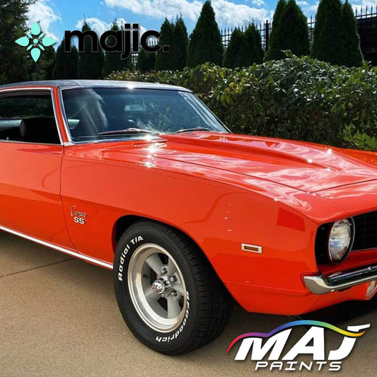 Chevrolet Hugger Orange Paint
