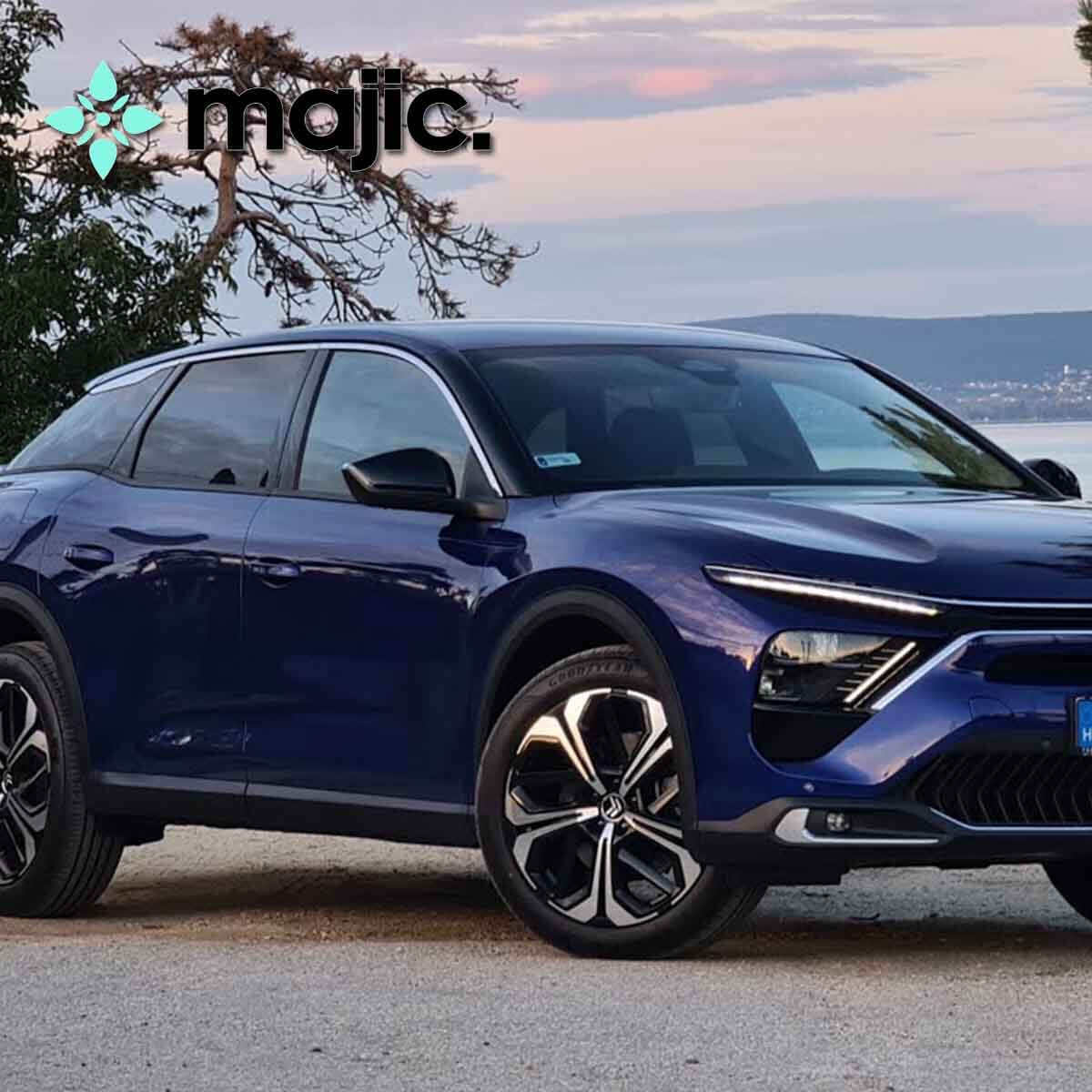 Citroen Magnetic Blue Paint (EEG)