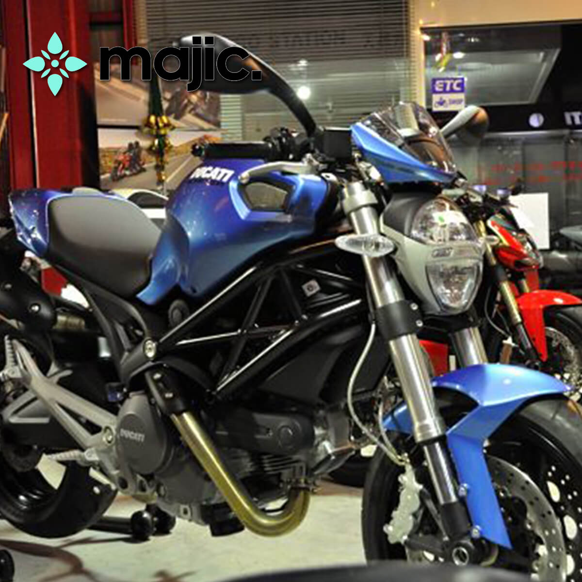 Ducati Azzurro Mediterraneo Paint (928D559)