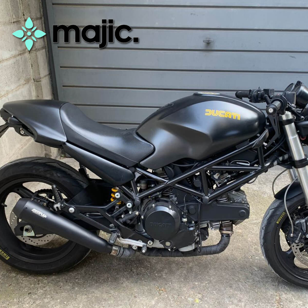 Ducati Nero Opaco Paint (291501)