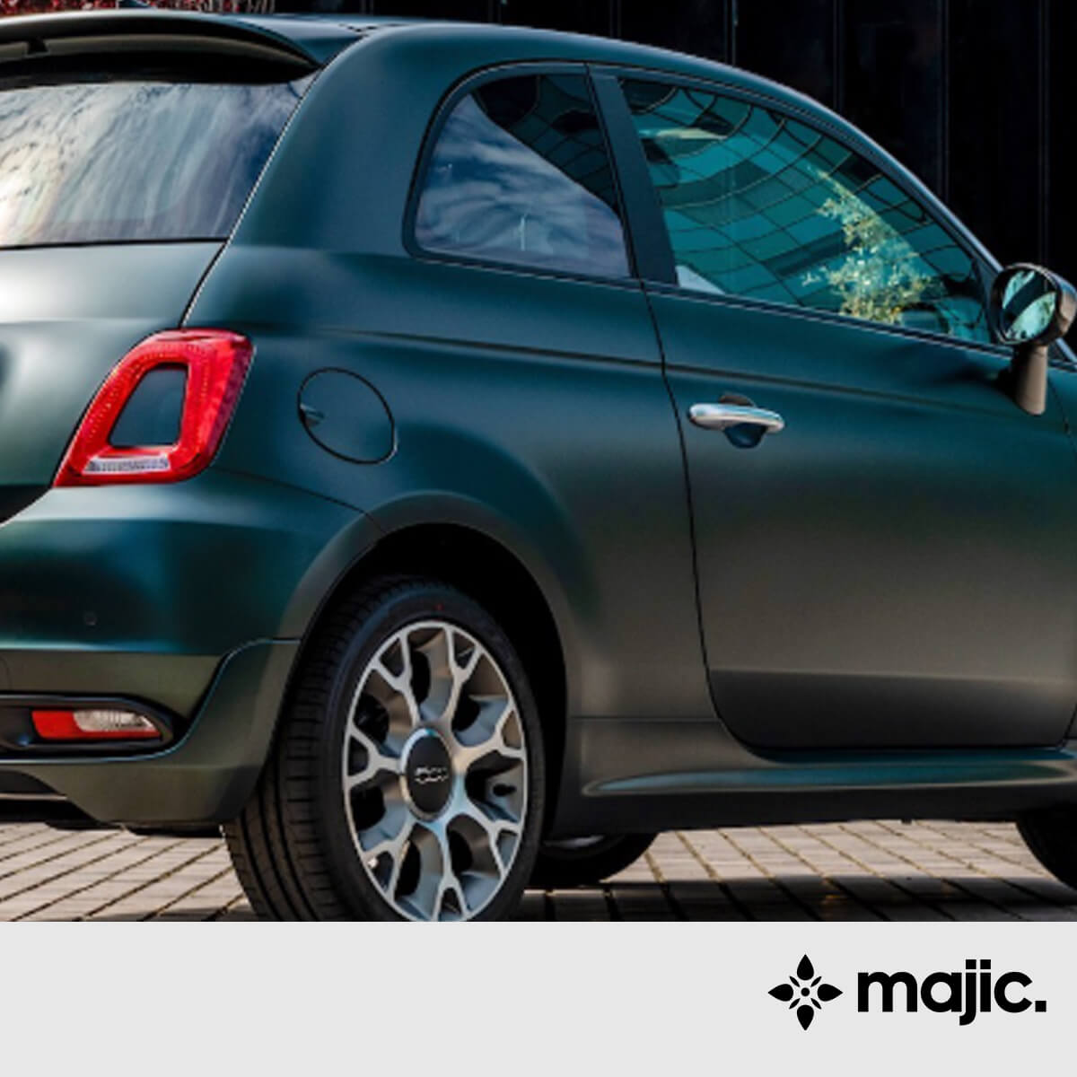 Fiat Ninja, Portofino Green Paint (421/C)