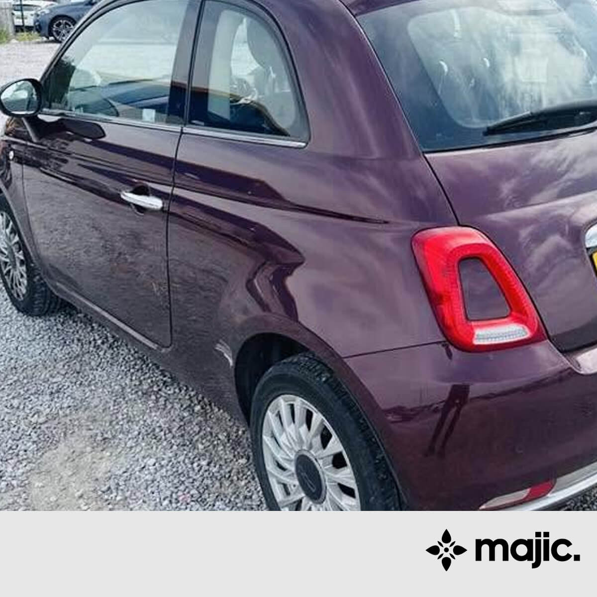Fiat Rosso Rubino Red Paint (866/B)