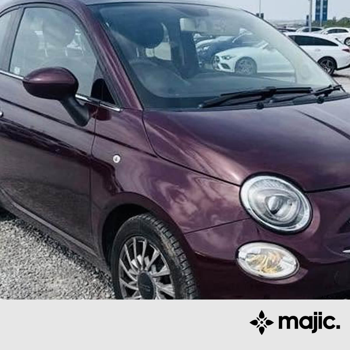Fiat Rosso Rubino Red Paint (866/B)