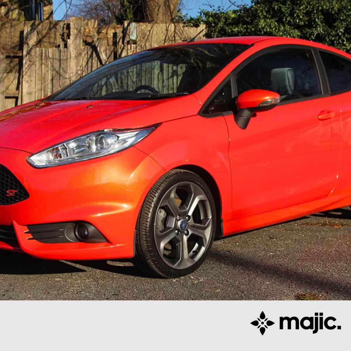 Ford Molten Orange Paint (DJPE5ZA)