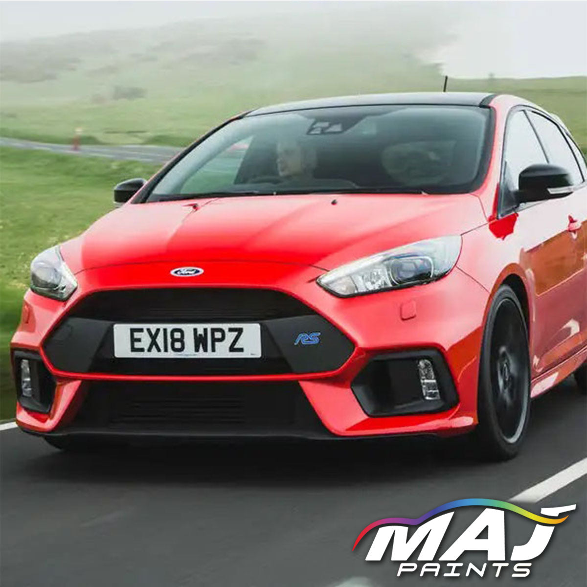 Ford Race Red Paint