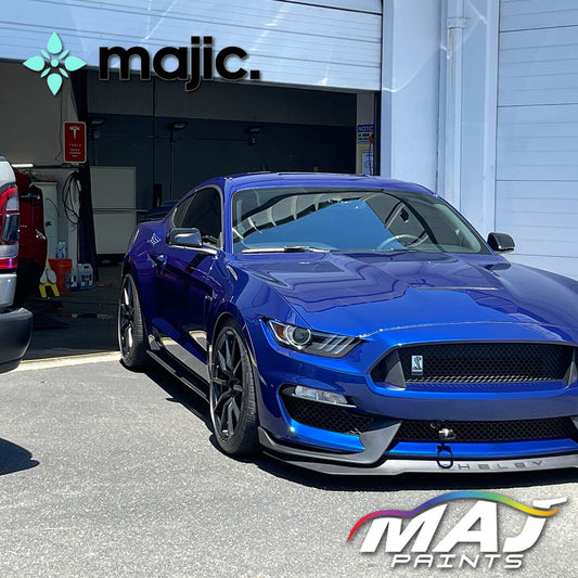 Ford Deep Impact Blue Paint