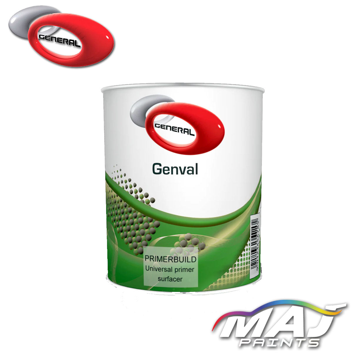 General Paints 9900 Cellulose 1k Universal Primer Grey - 1L